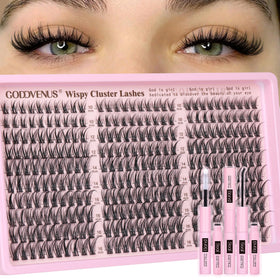 Goddvenus Lash Clusters Kit 300pcs front view