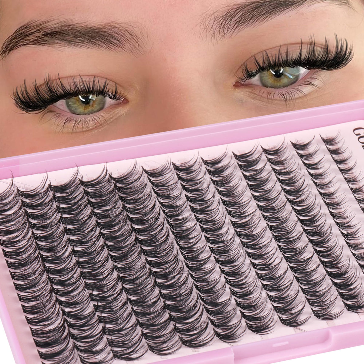 Goddvenus Lash Clusters Kit packaging front view