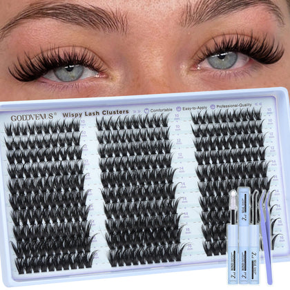 Goddvenus Wispy Lash Clusters Kit packaging front view