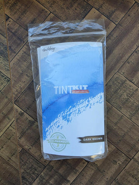 Godefroy Hair Color Tint Kit Dark Brown application process