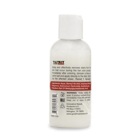 Godefroy Hair Color Tint Kit Dark Brown showing colour results