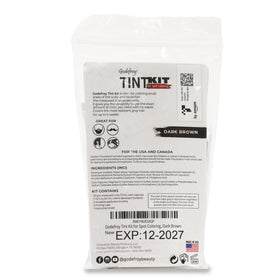 Godefroy Hair Color Tint Kit Dark Brown with application instructions
