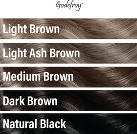Godefroy Hair Color Tint Kit Light Ash Brown application instructions