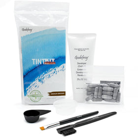 Godefroy Hair Color Tint Kit Medium Brown front view