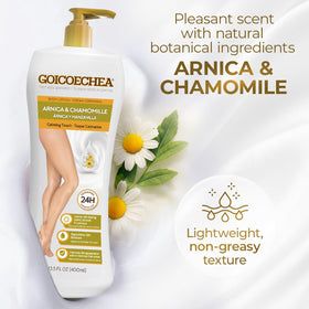 Goicoechea Arnica & Chamomile Varicose Veins Cream in a bathroom setting