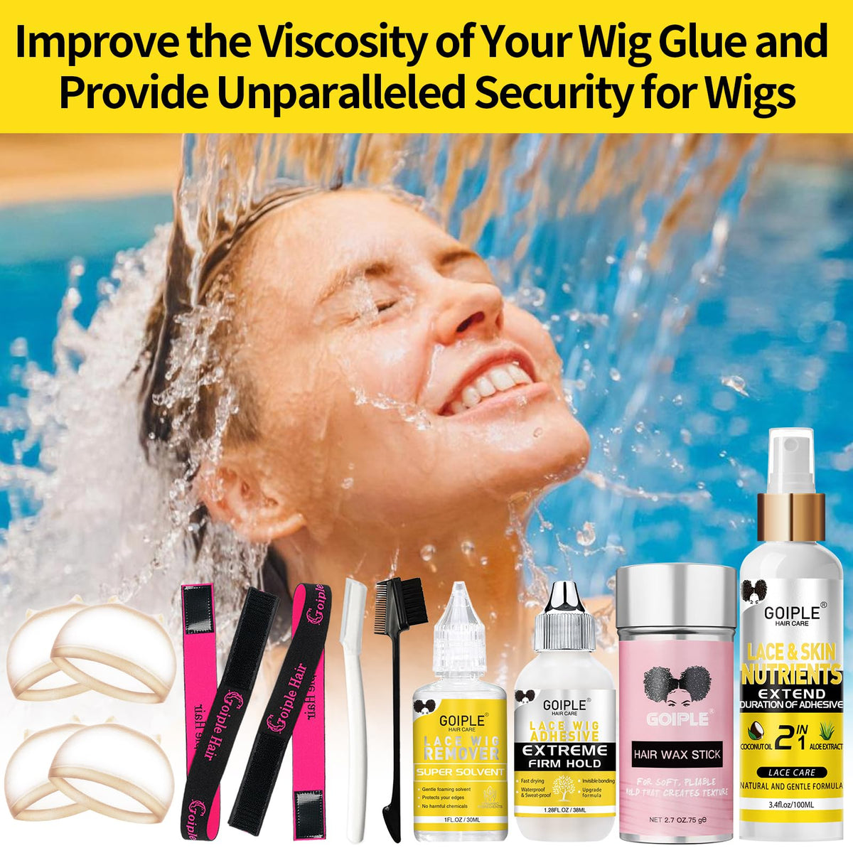 Goiple wig razor for trimming