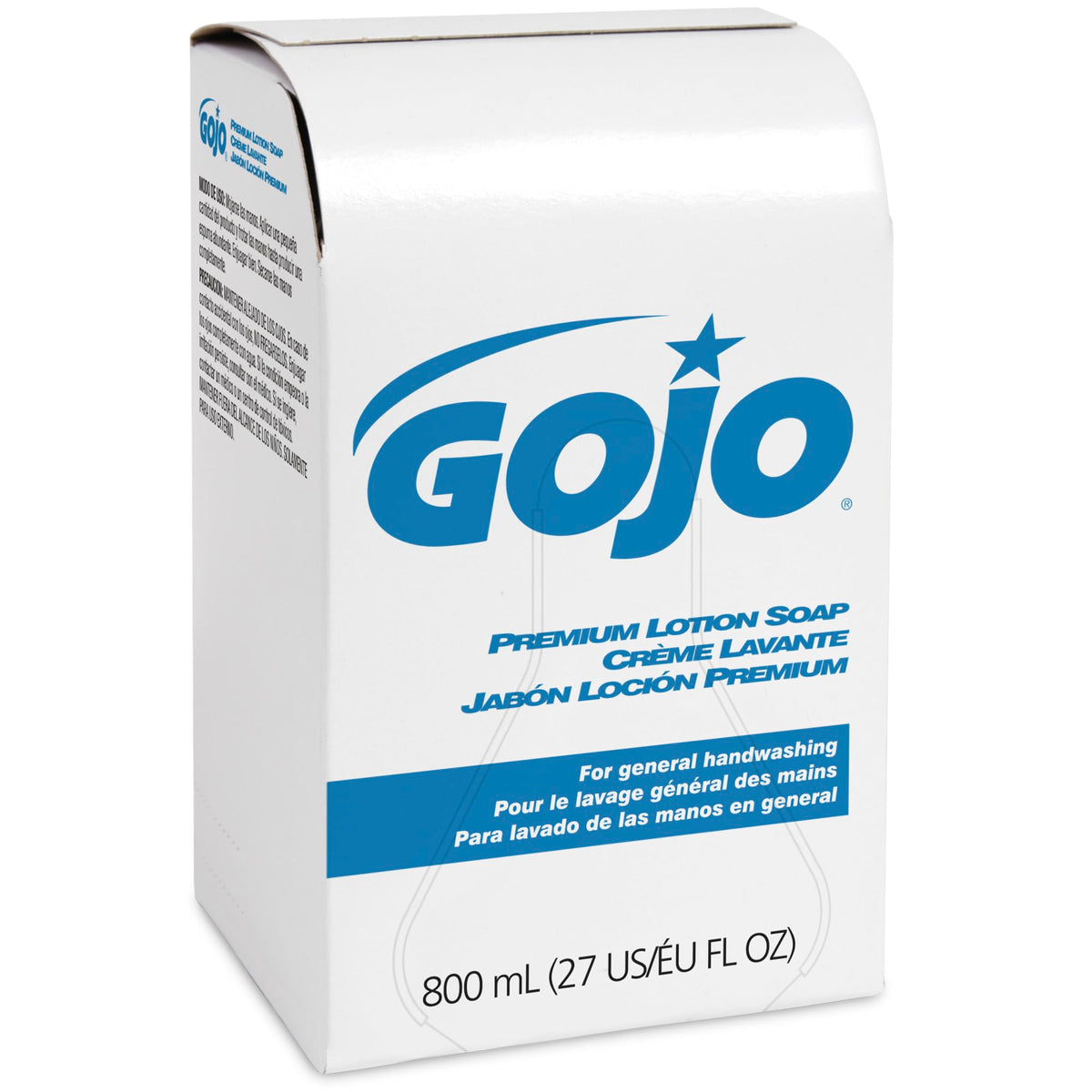 GOJO lotion soap refill with fresh dispensing valve