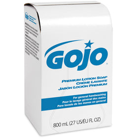 GOJO lotion soap refill with fresh dispensing valve