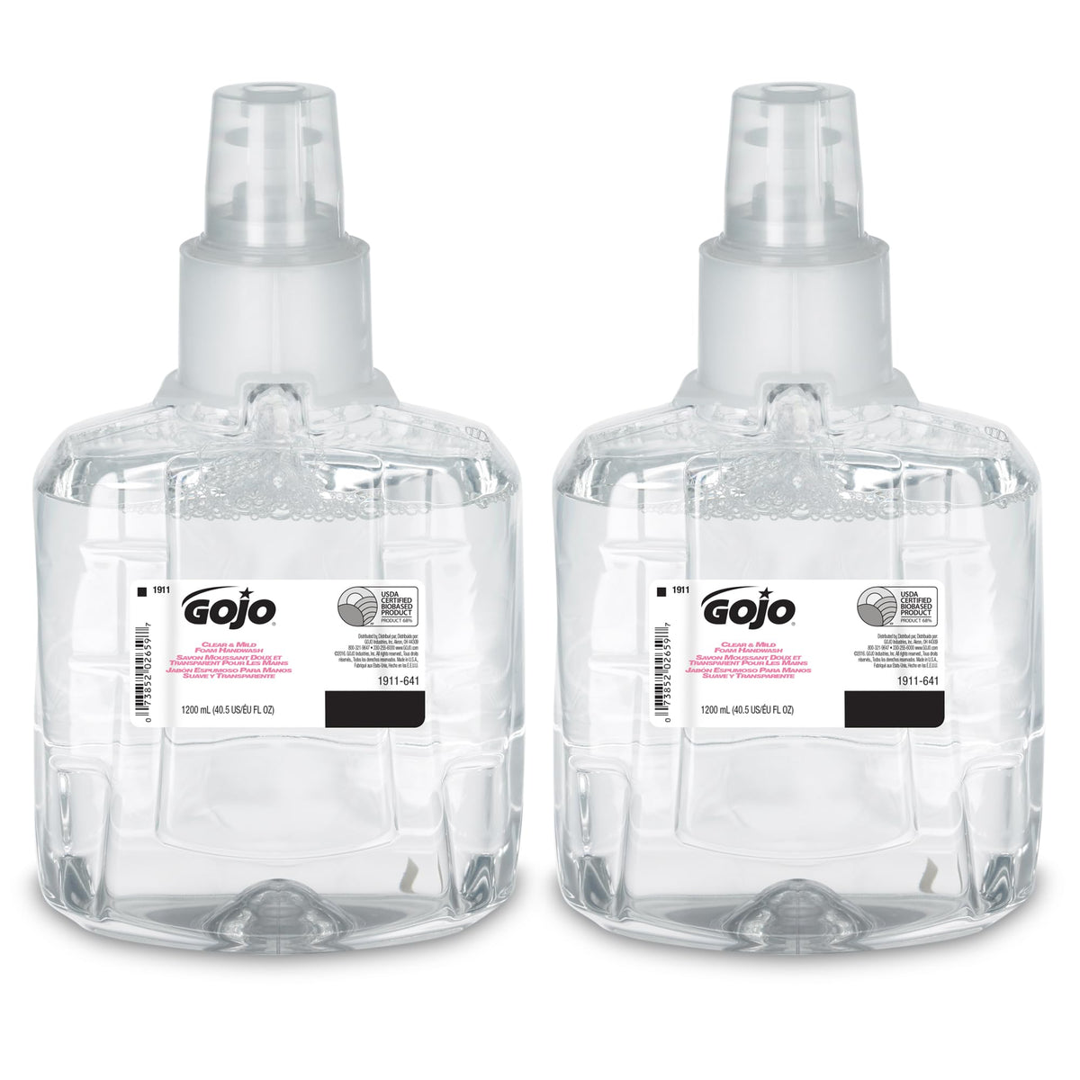 GOJO LTX-12 Foam Soap Refill 1200 mL front view