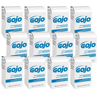 GOJO Premium Lotion Soap 800 mL refill pack front view