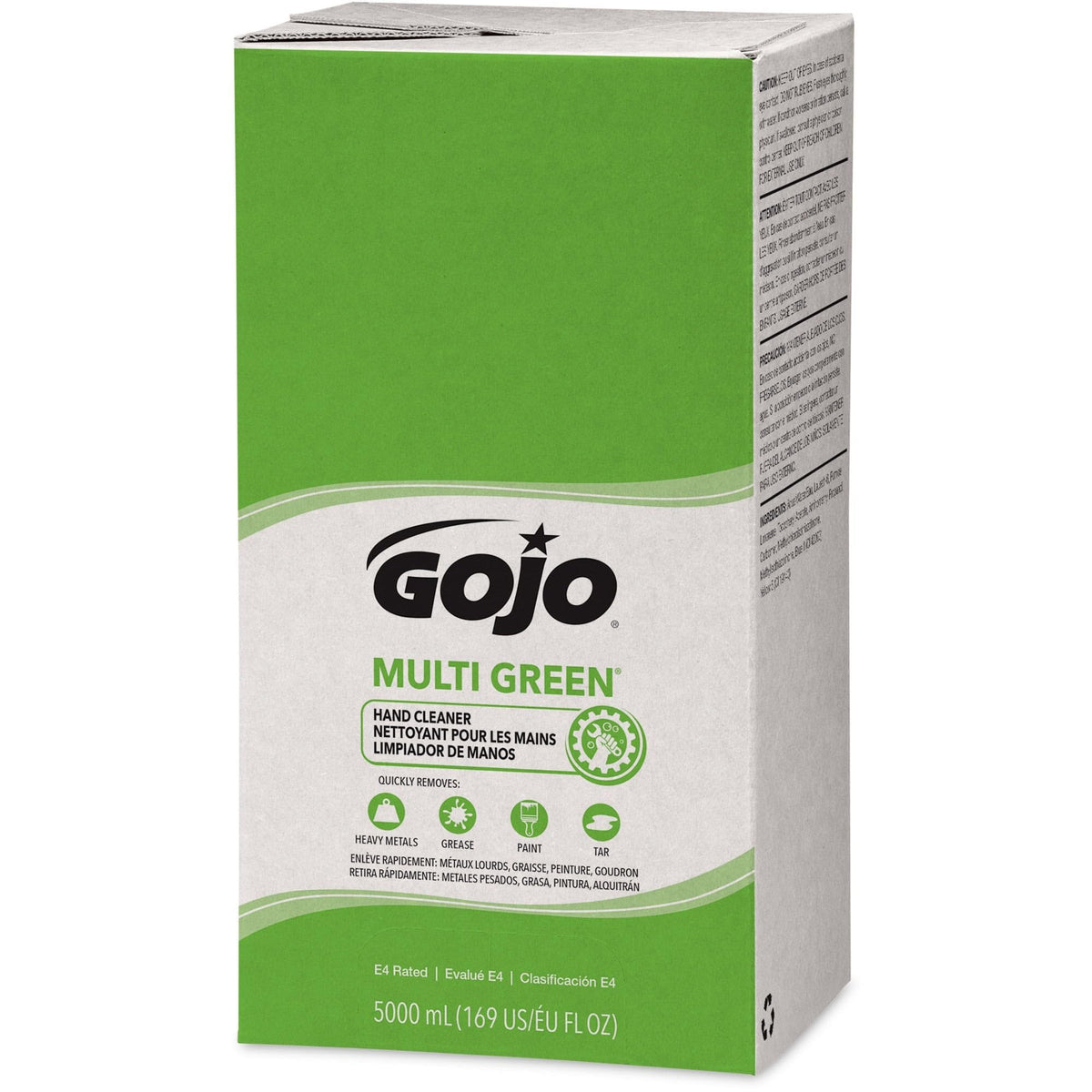 GOJO PRO TDX MULTI GREEN Hand Cleaner in a workshop setting