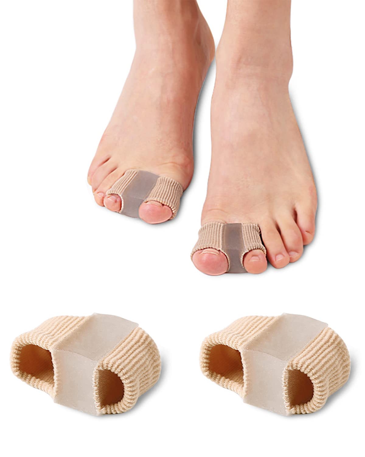 Golbylicc Bunion Toe Separators displayed on a table