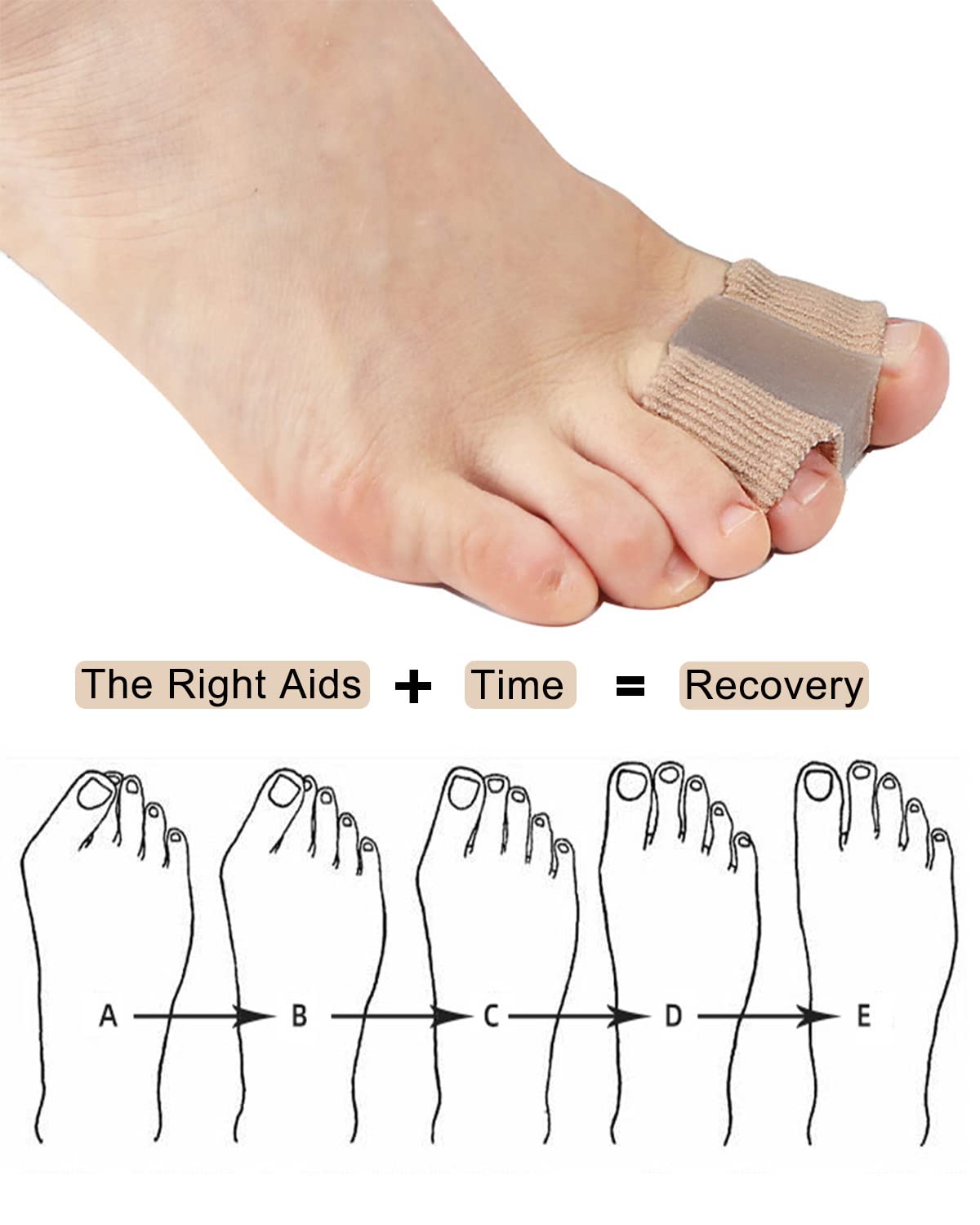 Golbylicc Bunion Toe Separators packaging