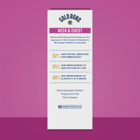 Gold Bond Age Renew Neck & Chest Firming Cream texture close-up