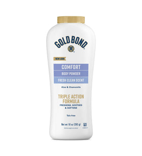 Gold Bond Comfort Body Powder 10 oz front view