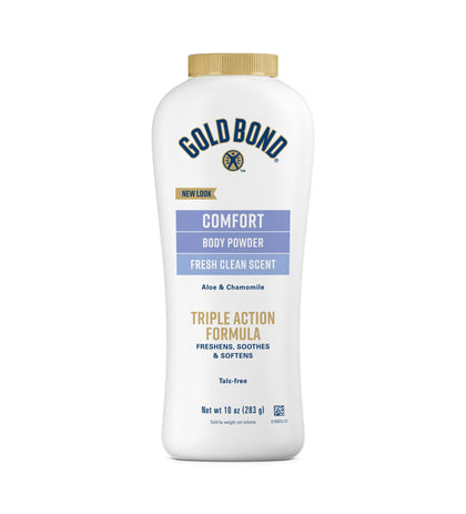 Gold Bond Comfort Body Powder 10 oz front view
