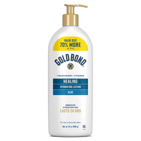 Gold Bond Healing Hydrating Body Lotion 24 Oz front view