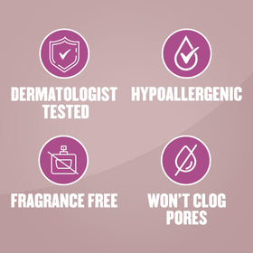 Gold Bond lotion application on skin