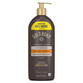 Gold Bond Men's Essentials Daily Body & Hand Lotion 24 oz front view