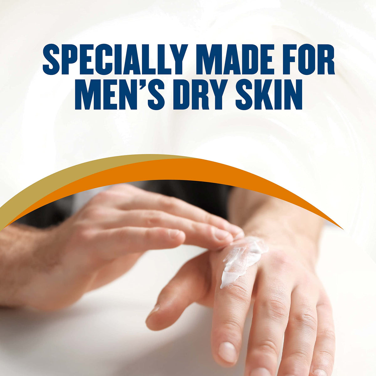 Gold Bond Men's Essentials Daily Lotion texture close-up