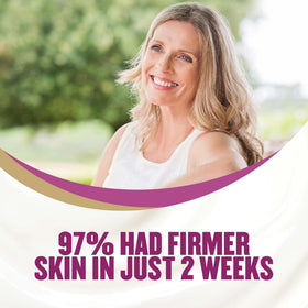 Gold Bond Neck and Chest Firming Cream application on skin
