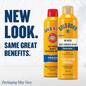 Gold Bond No Mess Body Powder Spray 360-degree valve close-up