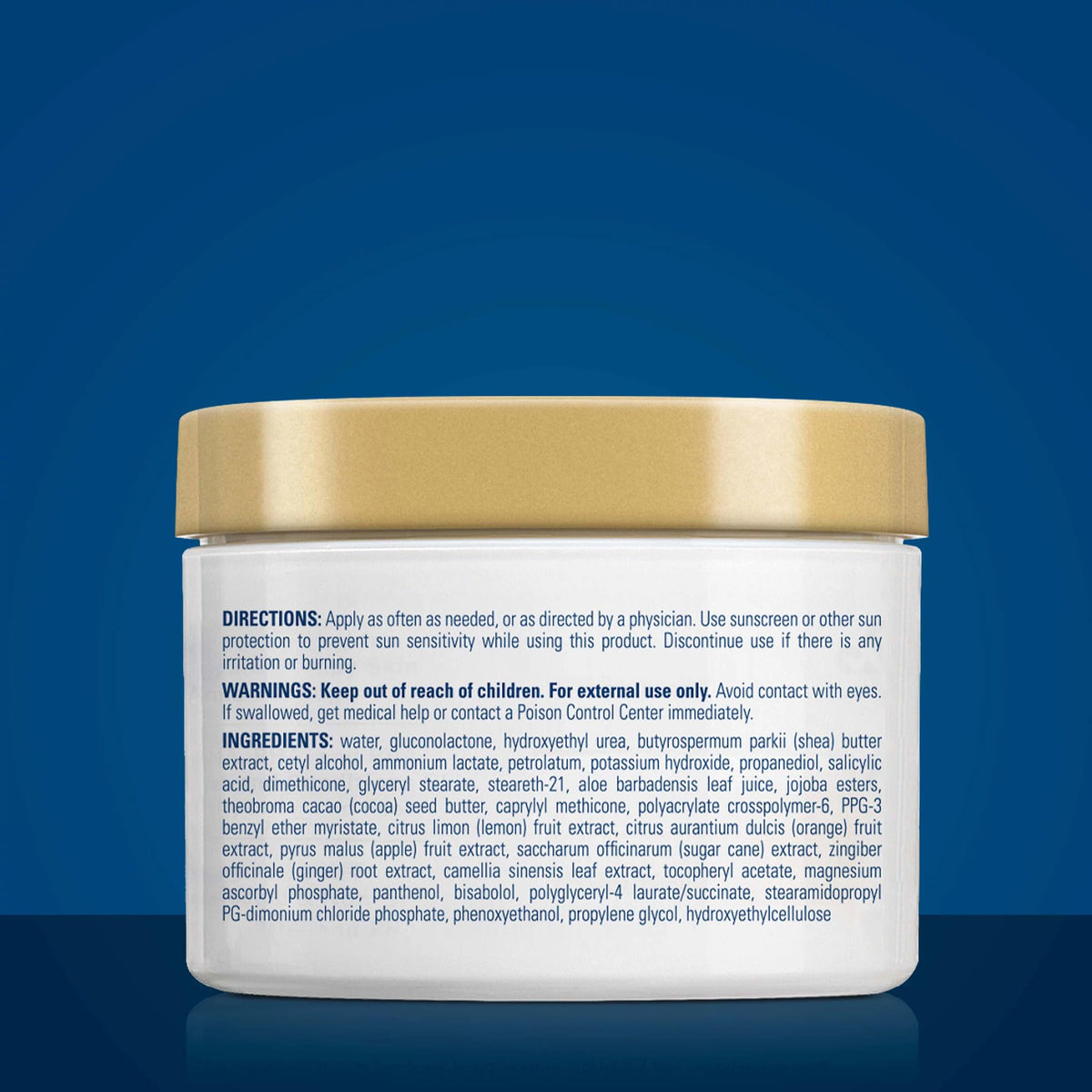Gold Bond Rough & Bumpy Cream application on skin