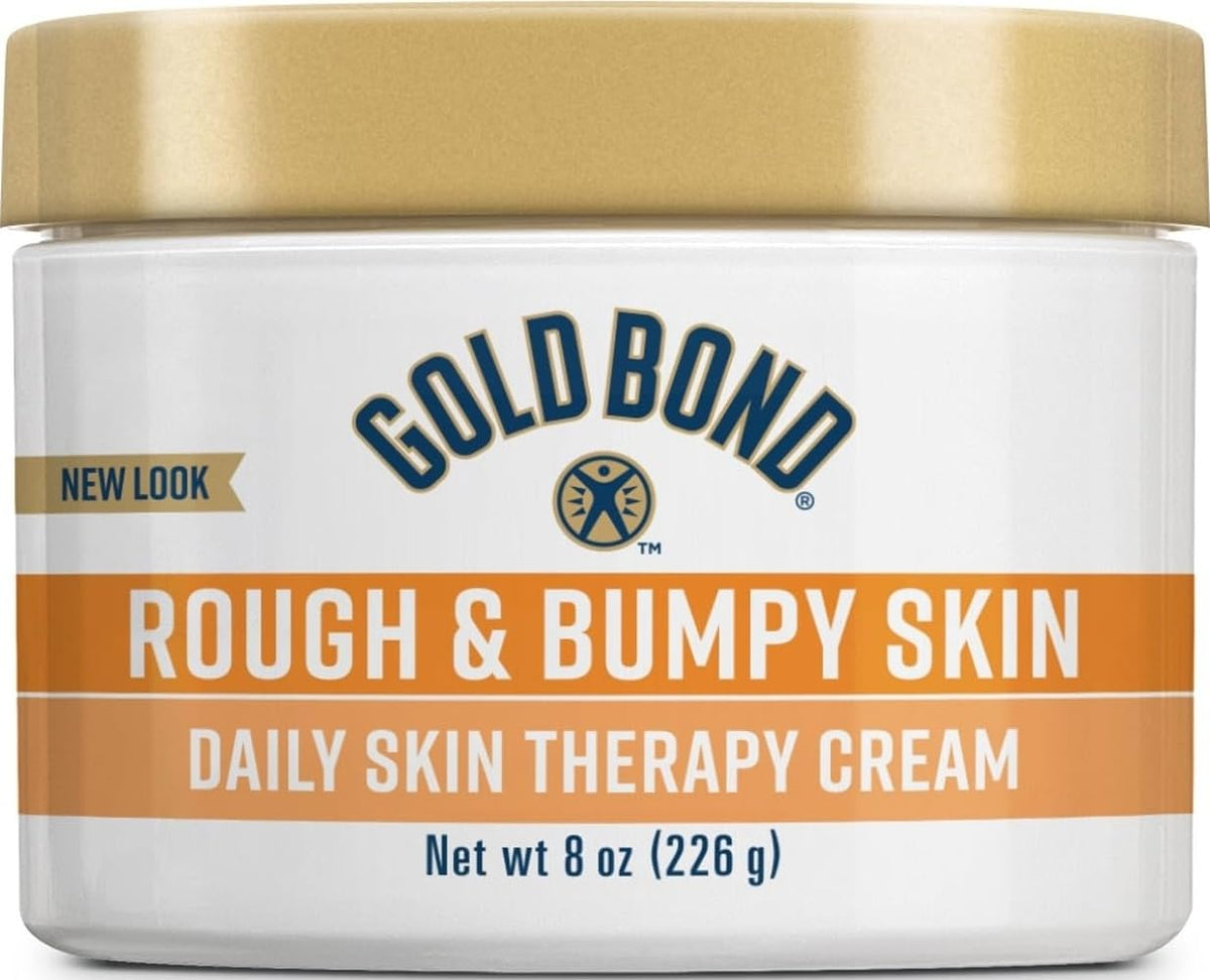 Gold Bond Rough & Bumpy Daily Skin Therapy Cream 8 oz tub front view