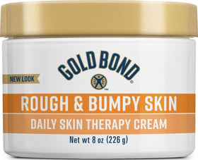 Gold Bond Rough & Bumpy Daily Skin Therapy Cream 8 oz tub front view