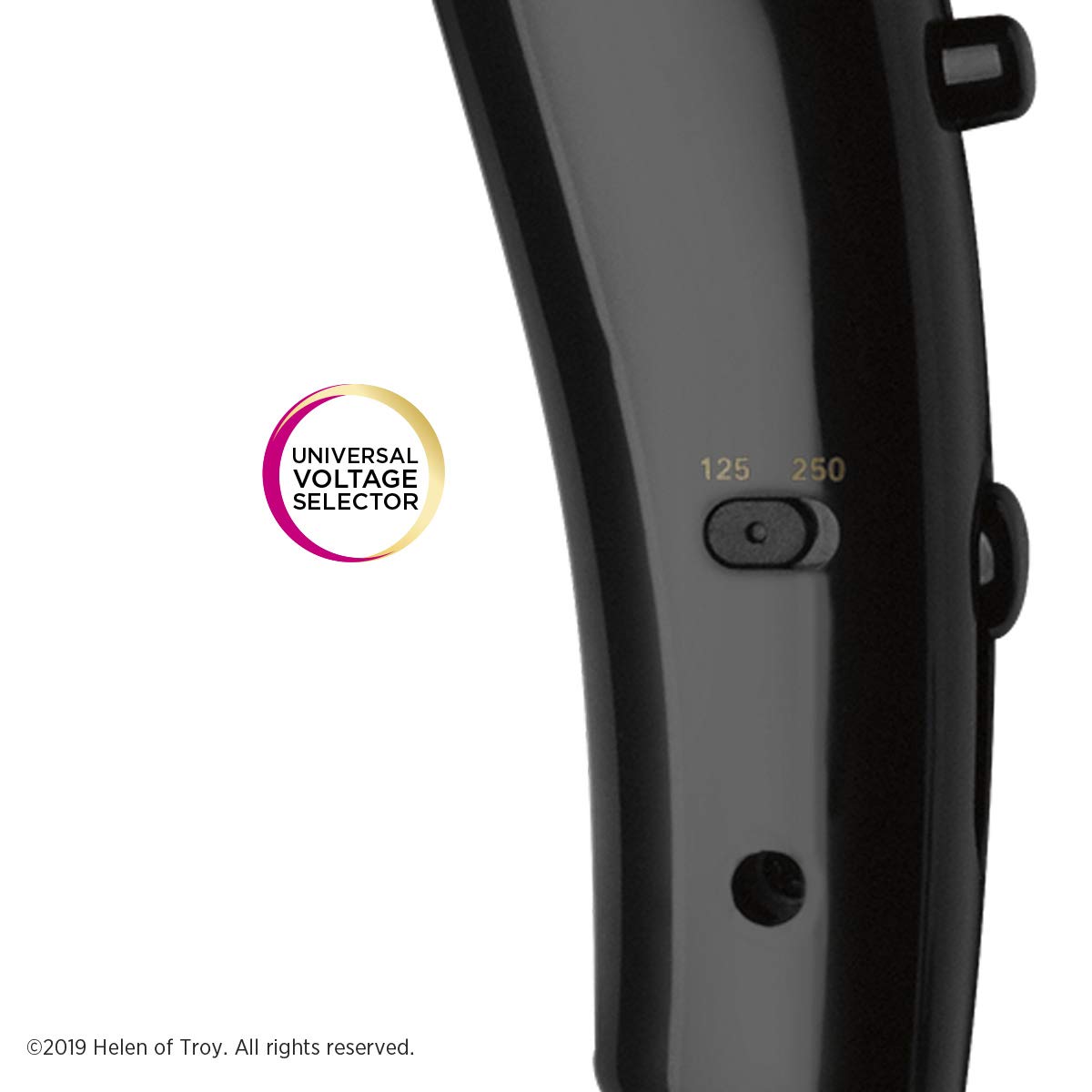 Gold N Hot hair dryer with detangling comb attachment