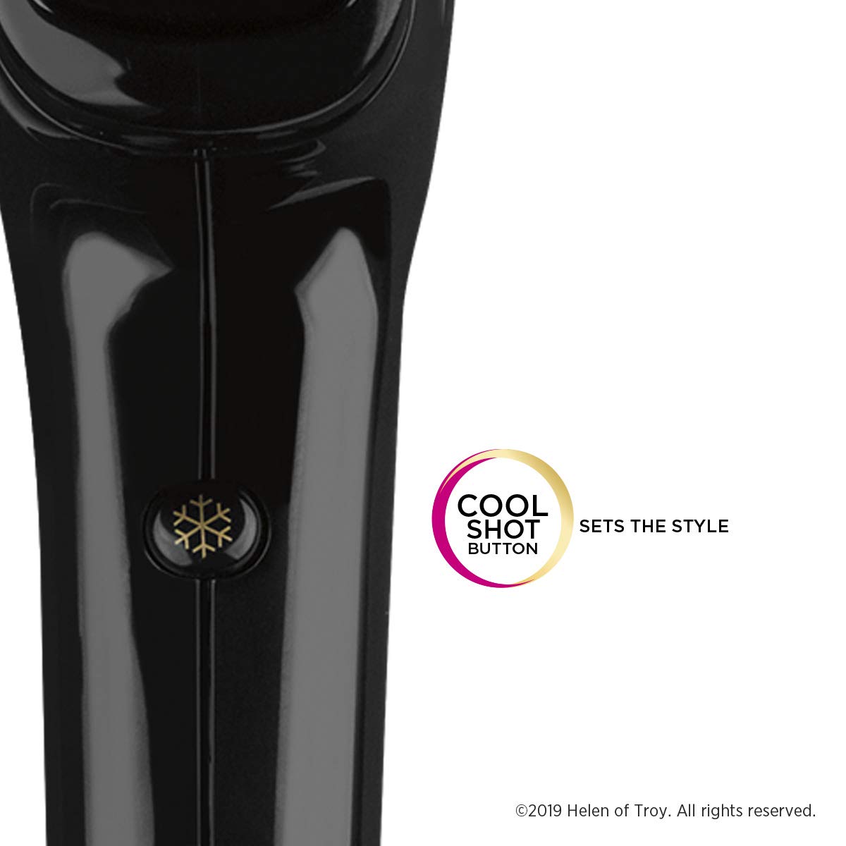 Gold N Hot hair dryer with straightening comb attachment