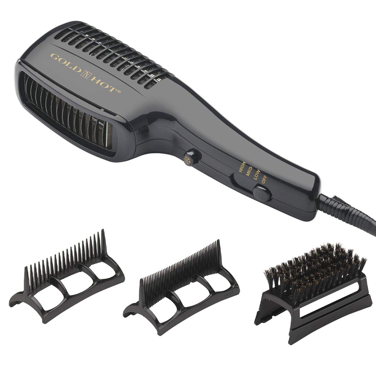 Gold N Hot Professional 1875W Styler Hair Dryer front view