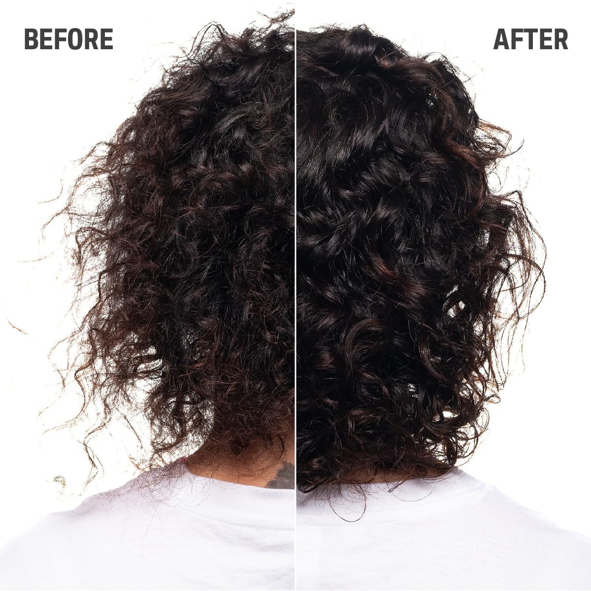 Goldwell Dualsenses Curls & Waves Hydrating Conditioner 1L in use on curly hair