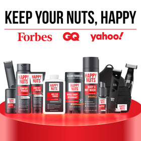 Golf-themed grooming kit for men by HAPPY NUTS
