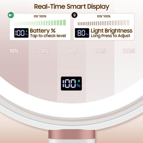 GOMIPURU Makeup Magnifying Mirror in a lifestyle setting