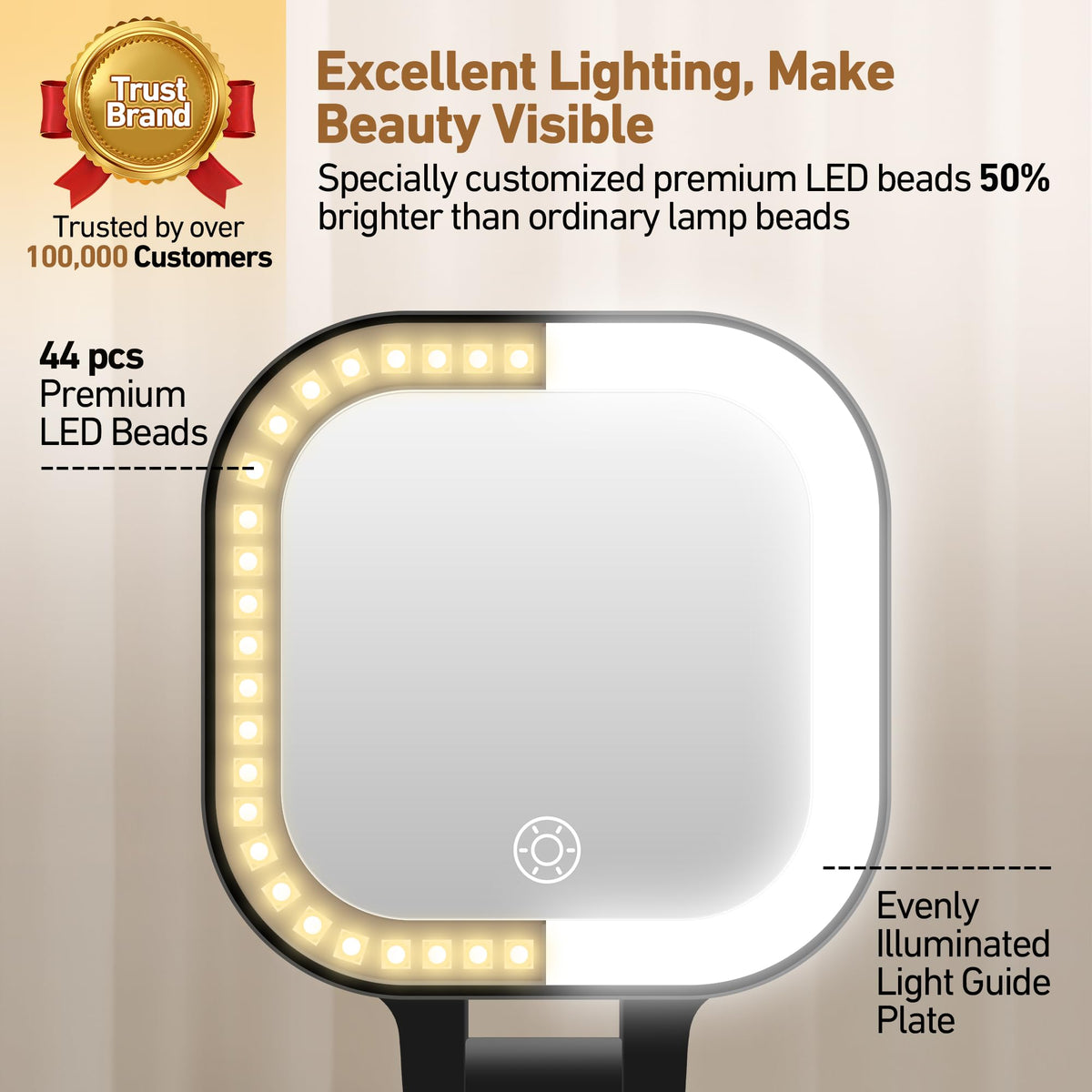 GOMIPURU Travel Mirror in a handbag