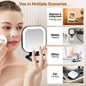 GOMIPURU Travel Mirror on a countertop