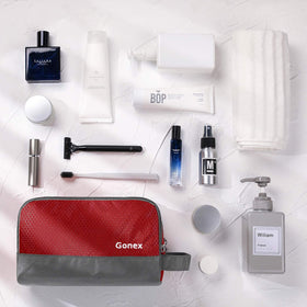 Gonex Toiletry Bag in a duffel bag for travel convenience