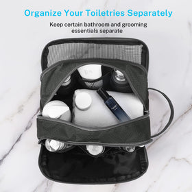 Gonex Toiletry Bag zippered mesh pouch for smaller items
