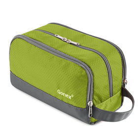 Gonex Travel Toiletry Bag front view in black