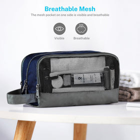 Gonex Travel Toiletry Bag in a gym setting