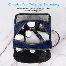 Gonex Travel Toiletry Bag packed in a suitcase
