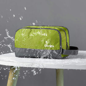 Gonex Travel Toiletry Bag showing organized compartments