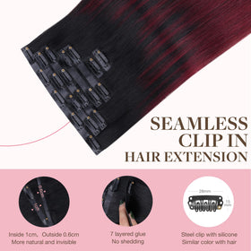 GOO GOO Cherry Cola hair extensions in packaging