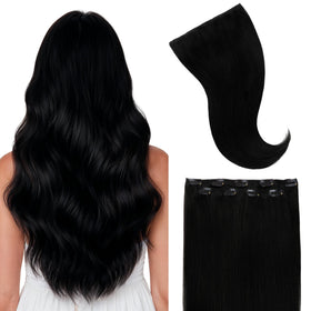 GOO GOO Clip in Hair Extensions 130g front view