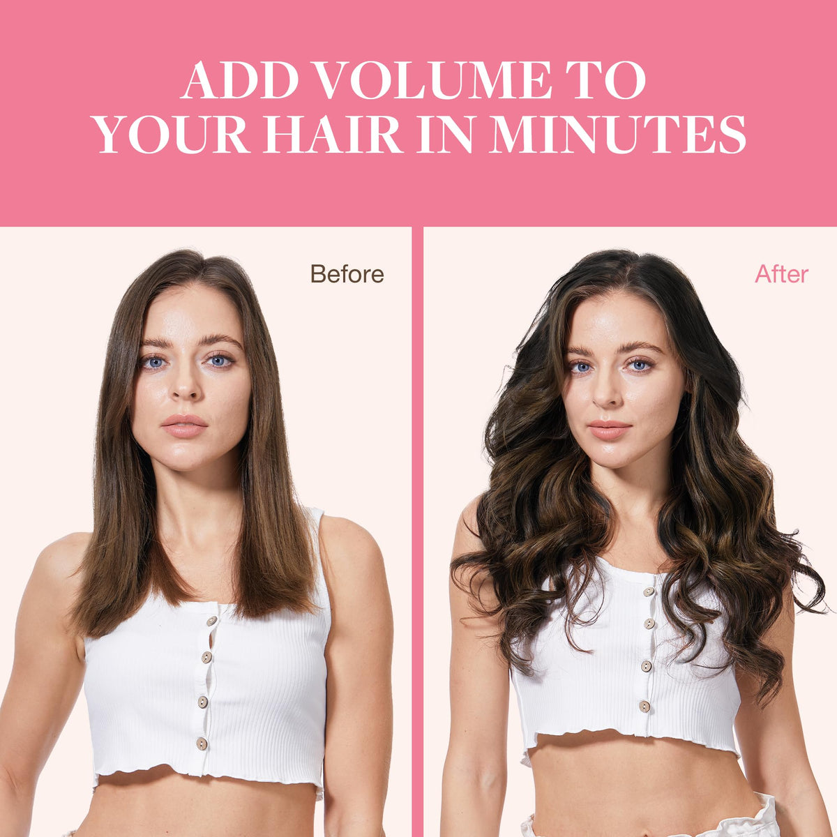 GOO GOO Clip in Hair Extensions 14 inch 130g packaging