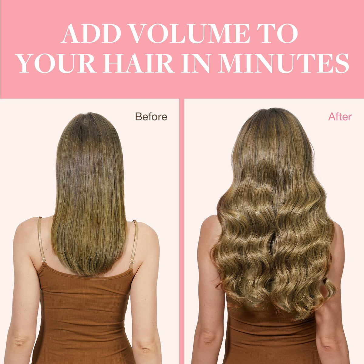 GOO GOO Clip in Hair Extensions 14inch bronde in natural light