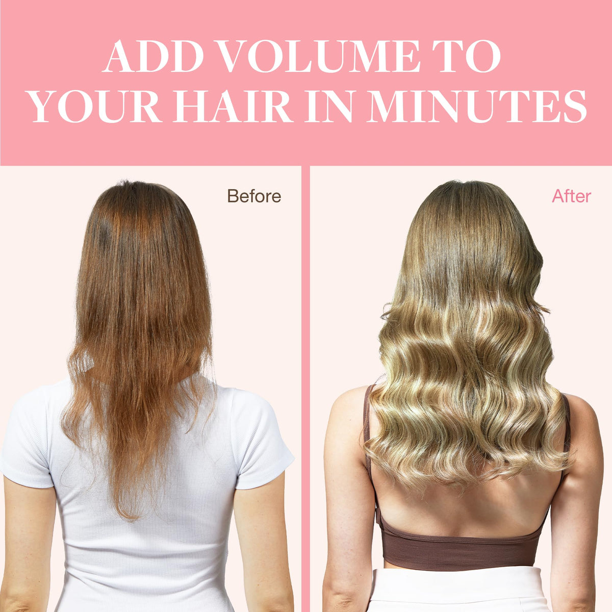 GOO GOO Clip in Hair Extensions 14inch side view