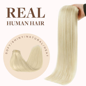 GOO GOO Clip in Hair Extensions 18inch length comparison