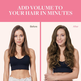 GOO GOO Clip in Hair Extensions 18inch on display